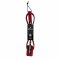 ROAM Surfboard Leash Premium 9.0 Knie Dunkelrot