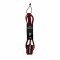 ROAM Surfboard Leash Premium 8.0 Dunkelrot