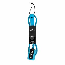 ROAM Surfboard Leash Premium 7.0 Dark Teal