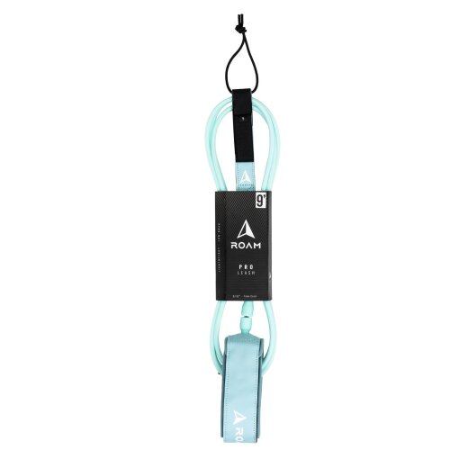 ROAM Surfboard Leash PRO 9.0 Knie Lite Teal