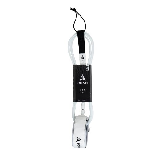 ROAM Surfboard Leash PRO 9.0 Weiss