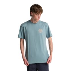 Billabong Crayon Wave Tee SS Washed Blue