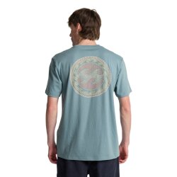 Billabong Crayon Wave Tee SS Washed Blue