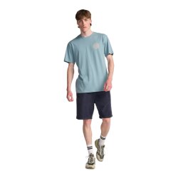 Billabong Crayon Wave Tee SS Washed Blue