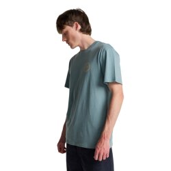 Billabong Crayon Wave Tee SS Washed Blue