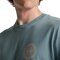 Billabong Crayon Wave Tee SS Washed Blue