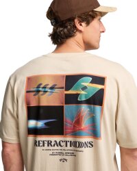 Billabong Russel Spencer Refractions Premium Tee Beige