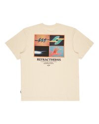 Billabong Russel Spencer Refractions Premium Tee Beige