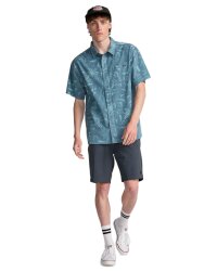 Billabong Solana Cord SS Hemd Washed Blue
