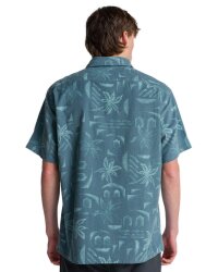 Billabong Solana Cord SS Hemd Washed Blue