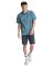 Billabong Solana Cord SS Hemd Washed Blue