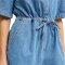 Roxy Real Tomorrow Denim Jumpsuit Short Surf Wash