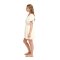 Roxy Bright Mornings Mini Dress Coconut White