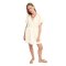 Roxy Bright Mornings Mini Dress Coconut White