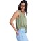 Roxy Tropical Hill Top Oil Green