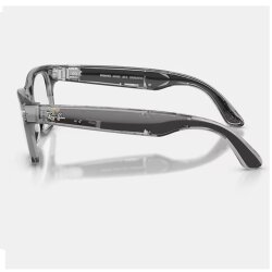 Ray-Ban Meta Wayfarer-Gen 2 Shiny Transparent Grey Transitions Sapphire