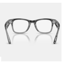 Ray-Ban Meta Wayfarer-Gen 2 Shiny Transparent Grey Transitions Sapphire