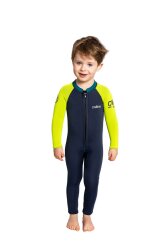 C-Skins NuWave C-Kid Baby Steamer 3/2 Neoprenanzug  Bluestone Lime 1 Jahr / 4XS / 78-86cm