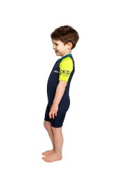 C-Skins NuWave C-Kid Baby Shorty 3/2 Neoprenanzug Bluestone Lime