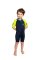 C-Skins NuWave C-Kid Baby Shorty 3/2 Neoprenanzug Bluestone Lime