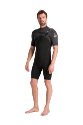 C-Skins NuWave Session Lite 2/2 CZ Flatlock Shorti Black L