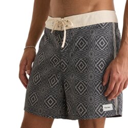 Rhythm Livin Boardshorts Mosaic Heritage Trunk Black