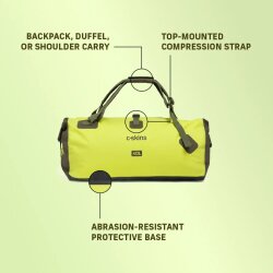 C-Skins Storm Chaser Drybag Duffel 40L Storm Grey