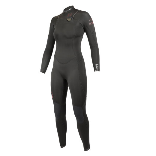 Soöruz Divine Fullsuit 4/3 Organic-Oysterprene FZ Frauen Neoprenanzug Black