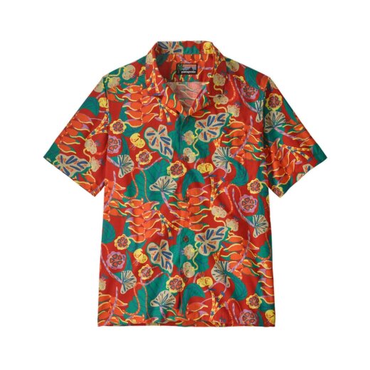 Patagonia M´s Tidal Threads Camp Shirt Tropiclimb Hot Ember