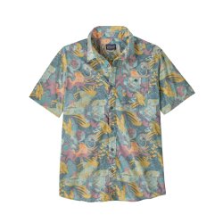 Patagonia M´s Go To Shirt Moon Tripper Blue Sage