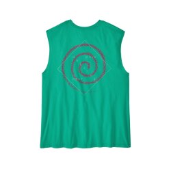 Patagonia Ws Multi Pitch Boxy Tank Aqua Stone