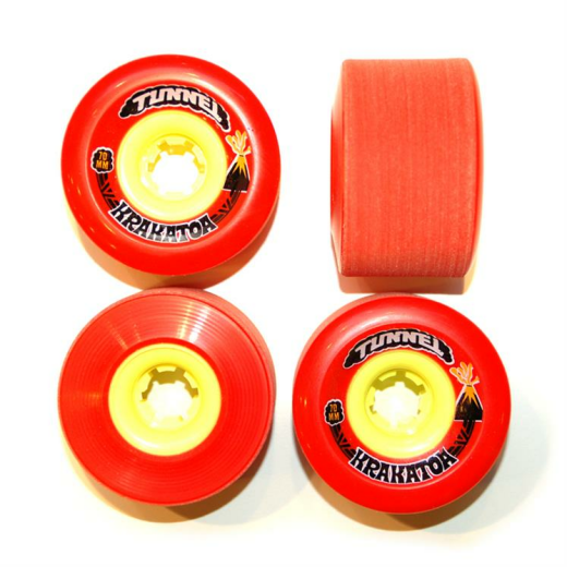 Tunnel Wheels KRAKATOA (4er Set) 70mm/81a Red Slidewheels