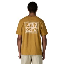 Patagonia Ms Mother Rays Tee Bobcat Brown