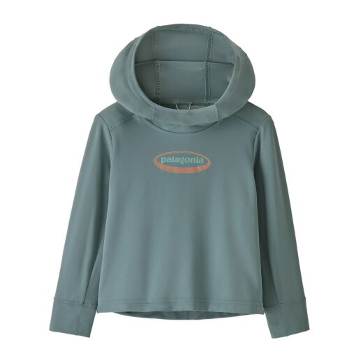 Patagonia Baby Capilene Silkweight Hoody Blue Sage