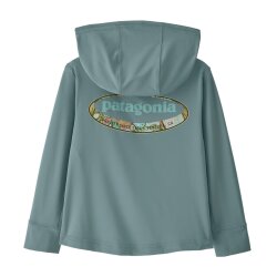 Patagonia Baby Capilene Silkweight Hoody Blue Sage