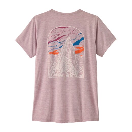 Patagonia Ws Capilene Cool Daily Shirt Cloud Crag Quiet Violet