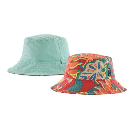 Patagonia Baby Sun Bucket Hat Tropiclimb Hot Ember