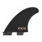 FCS 2 Accellerator Deus Performance Core Tri Fin Set (L)