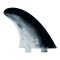 FCS MR-Twin + 1 Performance Core Böack White Swirl Tri Fin Set