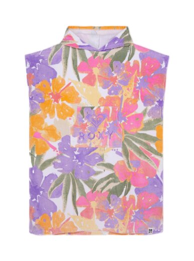 Roxy Stay Magical Poncho Handtuchumkleide Cloud Dancer Hazey Hibiscus
