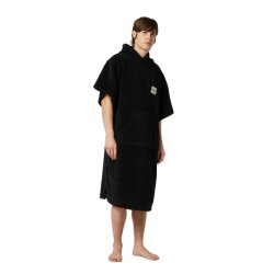 Mystic Poncho Teddy Handtuchumkleide Black