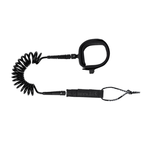 Mystic Wing Boardleash Spiral Calf Black