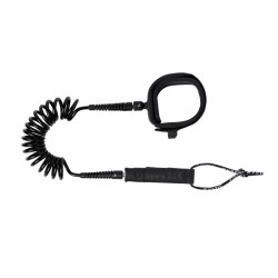 Mystic Wing Boardleash Spiral Calf Black