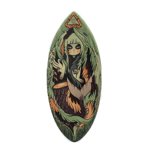 HW-Shapes Art Series Waveskim NIXE 2 Skimboard