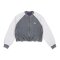 Oxbow Warpedflo Zipped Sweatshirt Jacket Pewter