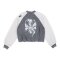 Oxbow Warpedflo Zipped Sweatshirt Jacket Pewter