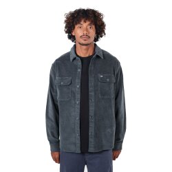 Oxbow Cord Overshirt Hemd Pewter