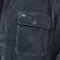 Oxbow Cord Overshirt Hemd Pewter