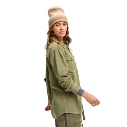 Roxy Let it go Cord Hemd Oil Green