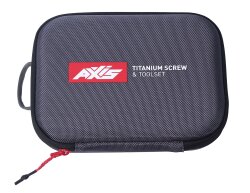 Axis Titanium Screw Set & Tool Box Deluxe